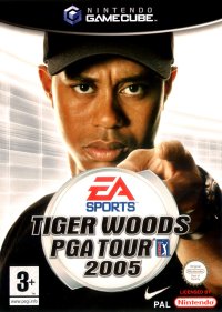 Tiger Woods 2005 Playstation 2  box art